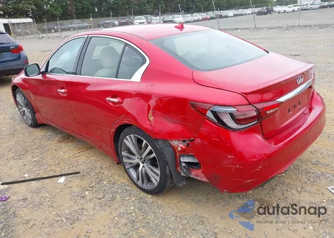 2022 Infiniti Q50 Sensory from USA, damaged, VIN JN1EV7CP4NM310888